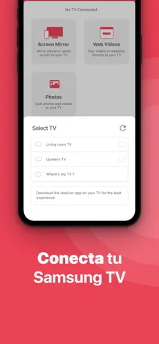 Screenshot 9 Samsung TV Miracast y AllShare iphone