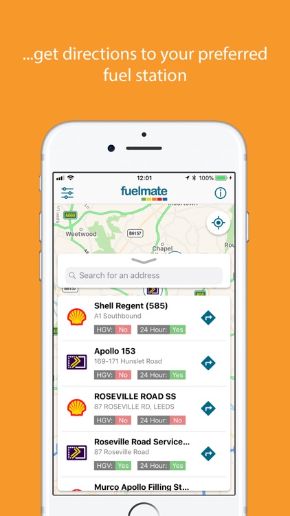 Fuelmate Garage Locator