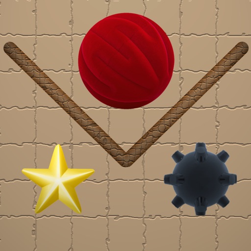 Red Rolling Ball iOS App