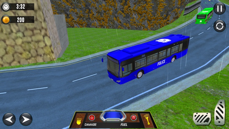 Offroad Police Bus Driving