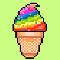 anti-stress game - pixel color