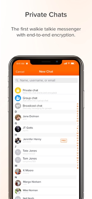 Voxer Walkie-Talkie PTT