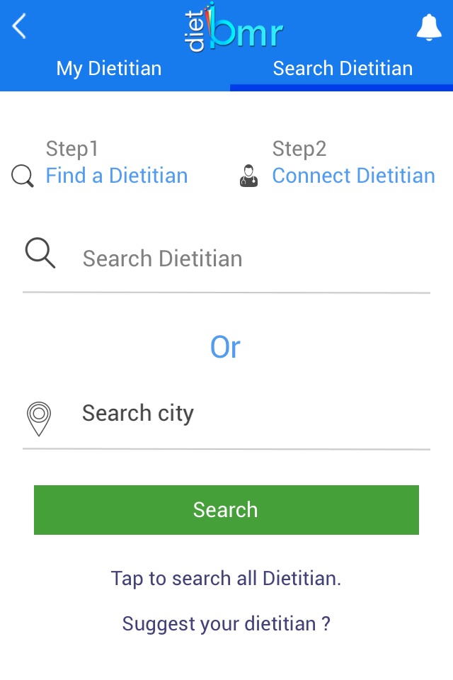 DietBMR screenshot 2