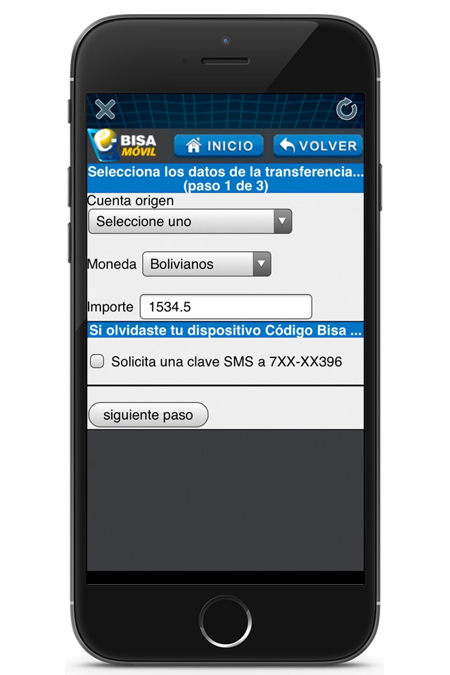 Banco BISA screenshot 4