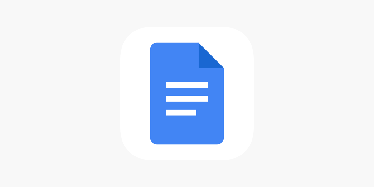 Google Docs: Sync, Edit, Share on the App Store