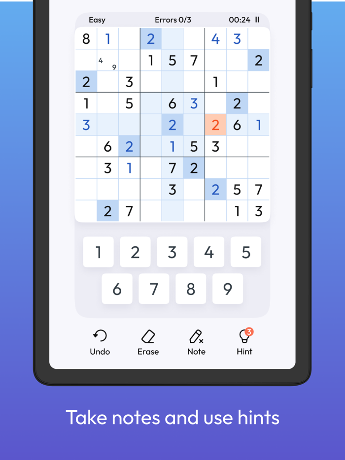 Classic Sudoku - Logic Puzzles