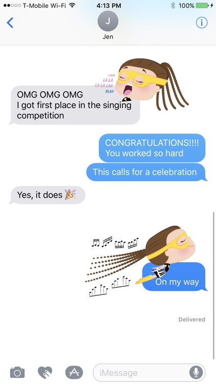 Piano Ally Superhero Stickers