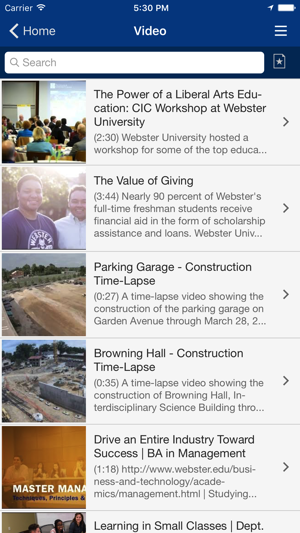 Webster University Mobile(圖4)-速報App