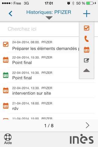 INES CRM screenshot 3