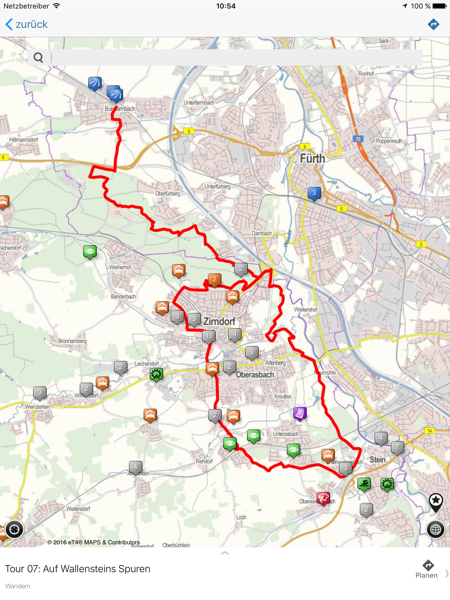 Landkreis Fürth Erlebnis-App screenshot 4