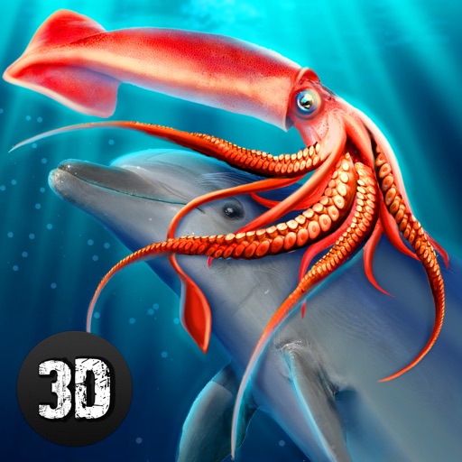 Squid Survival Simulator: Sea Animal Life 3D iOS App