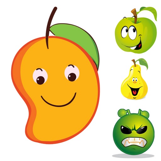 Fruit Stickers and Emojis icon