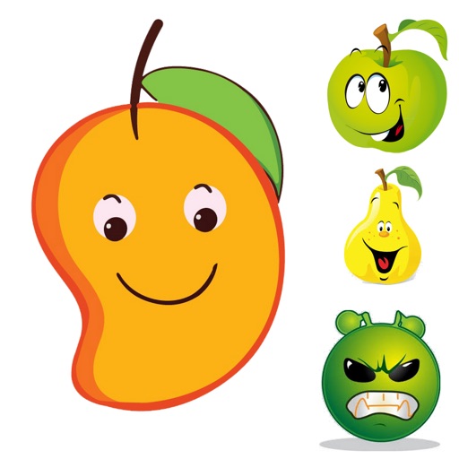 Fruit Stickers and Emojis