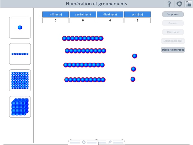 Outils pour l'école : Numération et groupement(圖3)-速報App