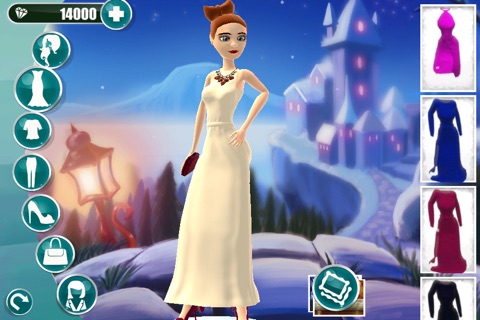 Fashion Princess Dress Up Game for Girls: Makeover screenshot 2