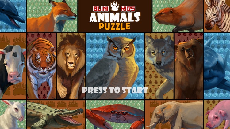 BK Animals Puzzle