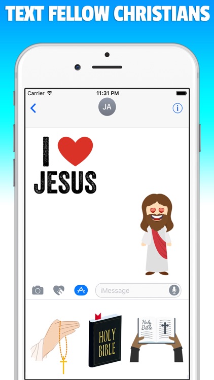 BIBLEJI - Christian Bible Jesus Church Emojis