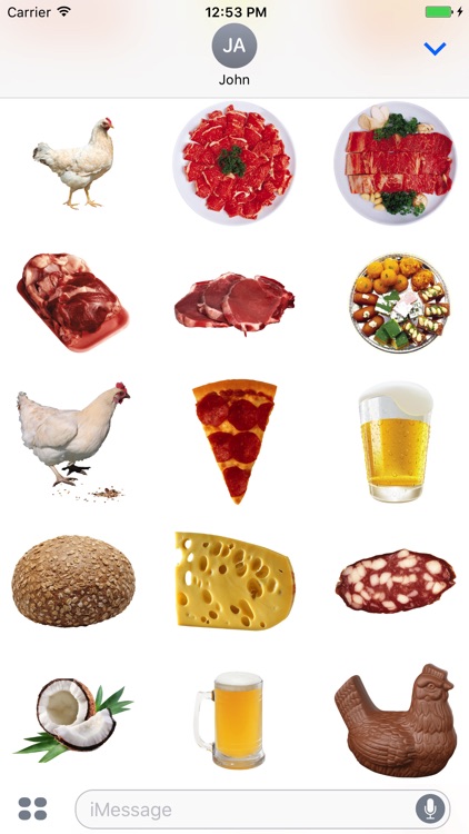 Food Stickers Pack!