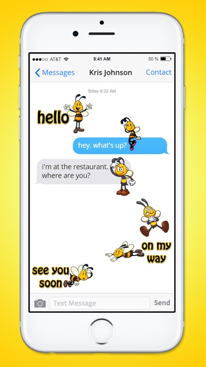 A Bees Life Bee and Flower Sticker Pack