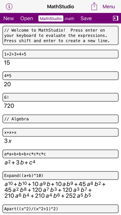 MathStudio - Try the online version screenshot-0