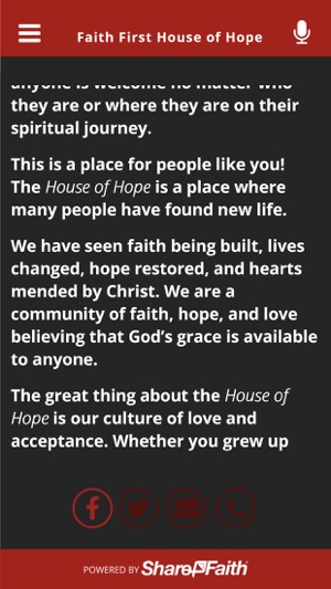 Faith First House of Hope(圖3)-速報App