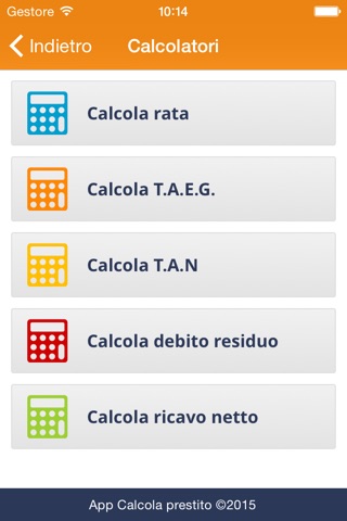 Calcola Prestito screenshot 4