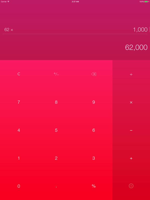 Screenshot #5 pour First Calc - Simple & Easy Calculator with themes