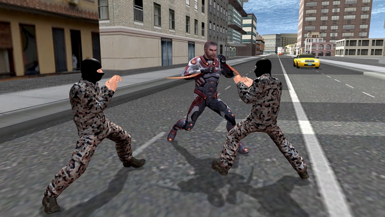 Flying Super Hero Fight Real City Criminals screenshot-4