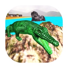 Activities of Hungry Crocodile 3D Evolution : Attack in the Wild