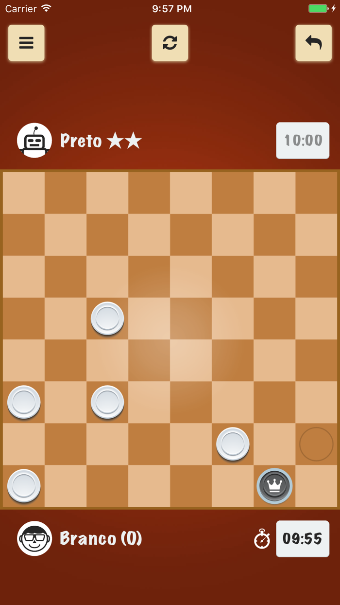 Jogo de Damas Jogo de tabuleiro