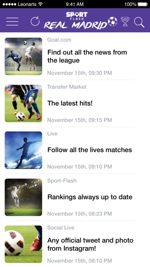 SportFlash Real Madrid(圖1)-速報App