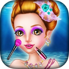 Activities of Mermaid Princess - Makeup Salon Game
