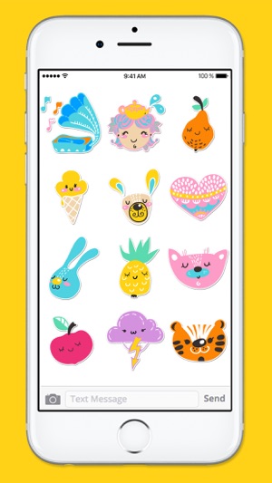 Animal and Doodle Stickers a Kawaii Sticker Pack(圖4)-速報App