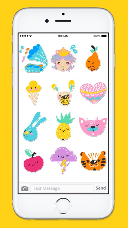 Animal and Doodle Stickers a Kawaii Sticker Pack screenshot-3