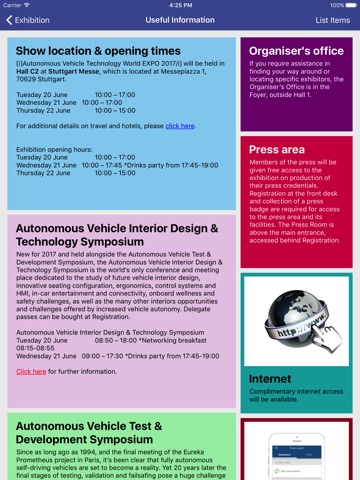 Autonomous Vehicle Technology World Expo screenshot 2