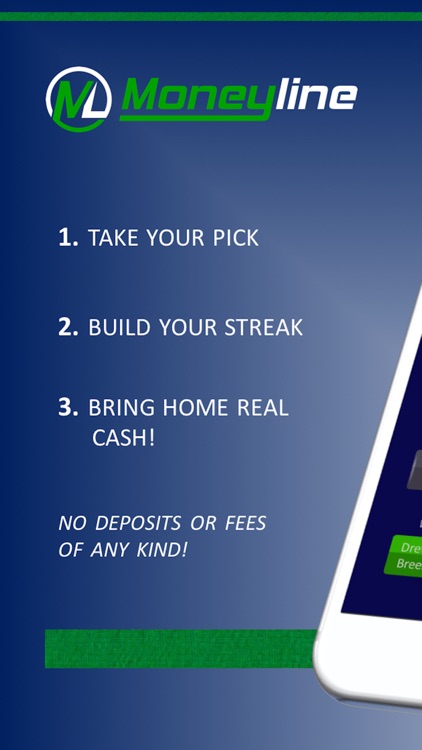 MoneyLine - Daily Sports Pick 'Em for Cash