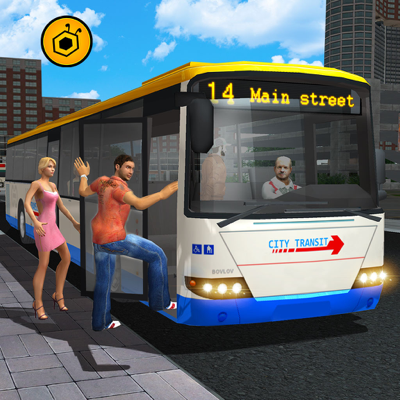 bus simulator 2017 - city coach bus driving 3d