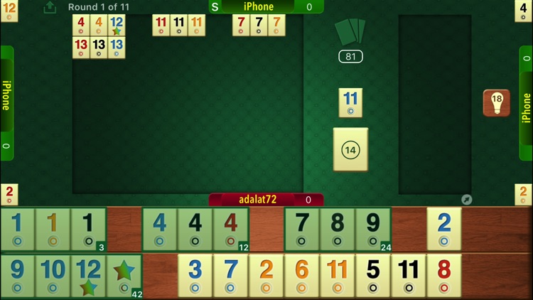 Okey 101 - classic Rummi kind board game