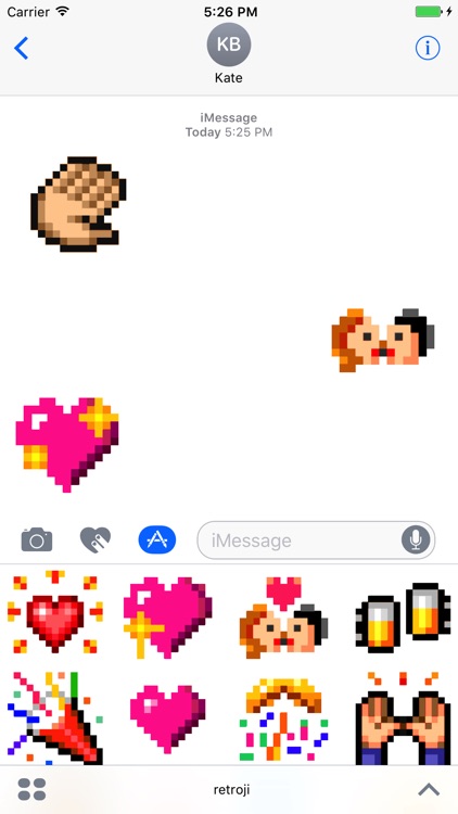 retroji ~ retro animated emojis