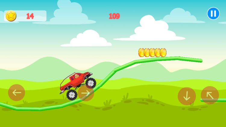 monster truck - pou racing screenshot-4