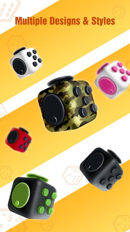 Fidget Cube - Glide, Flick & Spin Finger Simulator