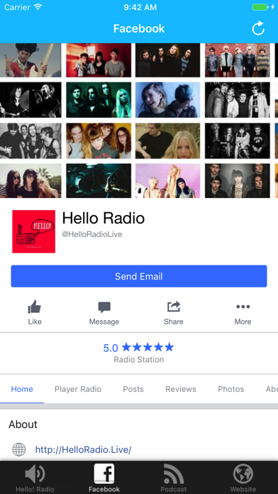 Hello! Radio screenshot 2