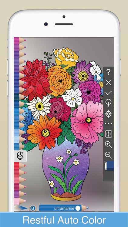 COLOREST - Glitter Pigment Coloring Book screenshot-0