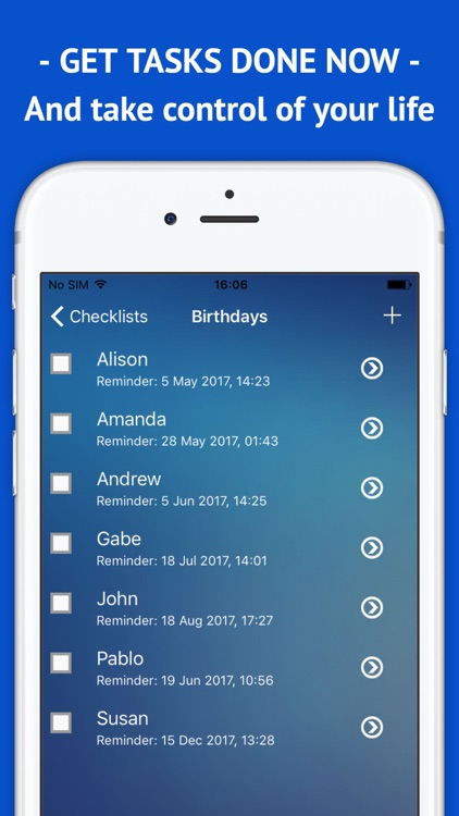 Tasks Done - to do list, checklists, reminder app screenshot-4