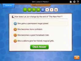 Game screenshot HMH English Learner Assessment Practice Grade 4 hack