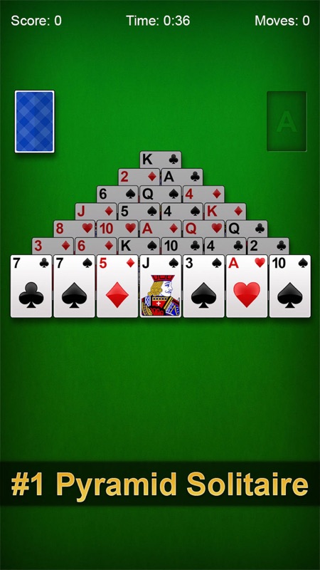 Pyramid solitaire online, free game