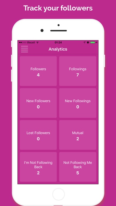 Analytics for Instagram - Followers, Likes, Report screenshot 2