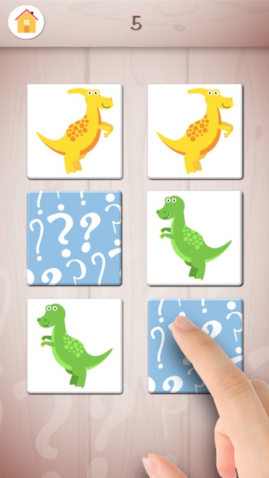 How to cancel & delete Memory dinosaurs – educational dinos memo game from iphone & ipad 2