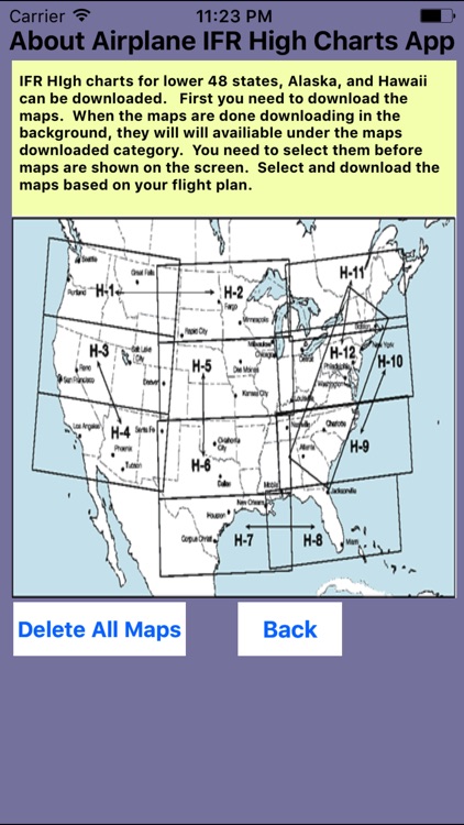 Airplane Charts Instrument Flight Rules IFR (H) screenshot-4