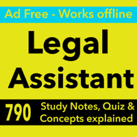 Legal Assistant Exam Review App for Self Learning